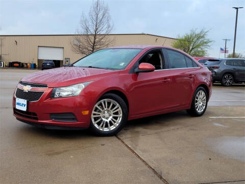 2012 Chevrolet Cruze for sale at HILEY MAZDA VOLKSWAGEN of ARLINGTON in Arlington TX