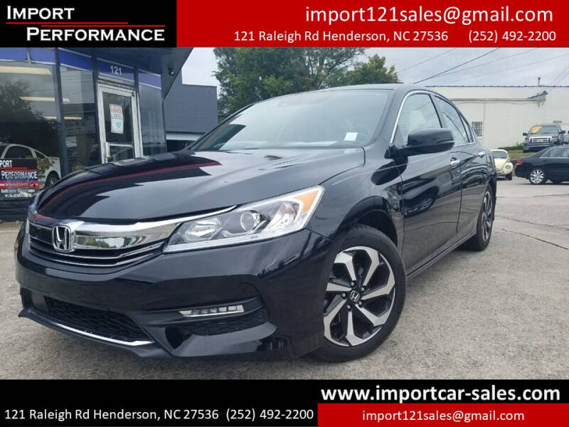 2017 Honda Accord for sale at Import Performance Sales - Henderson in Henderson NC
