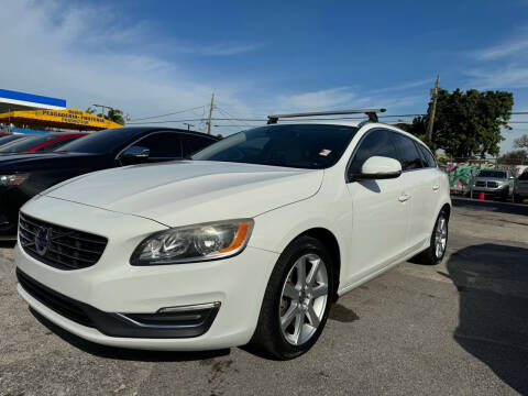 2016 Volvo V60 for sale at Marin Auto Club Inc in Miami FL