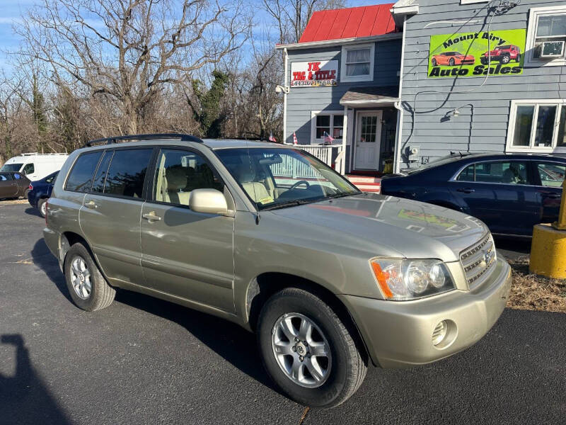 2003 Toyota Highlander
