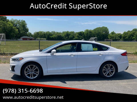 2019 Ford Fusion for sale at AutoCredit SuperStore in Lowell MA