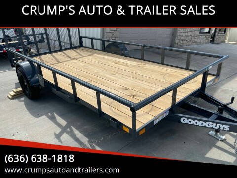 2023 Good Guys 14’ Utility Trailer for sale at CRUMP'S AUTO & TRAILER SALES in Crystal City MO