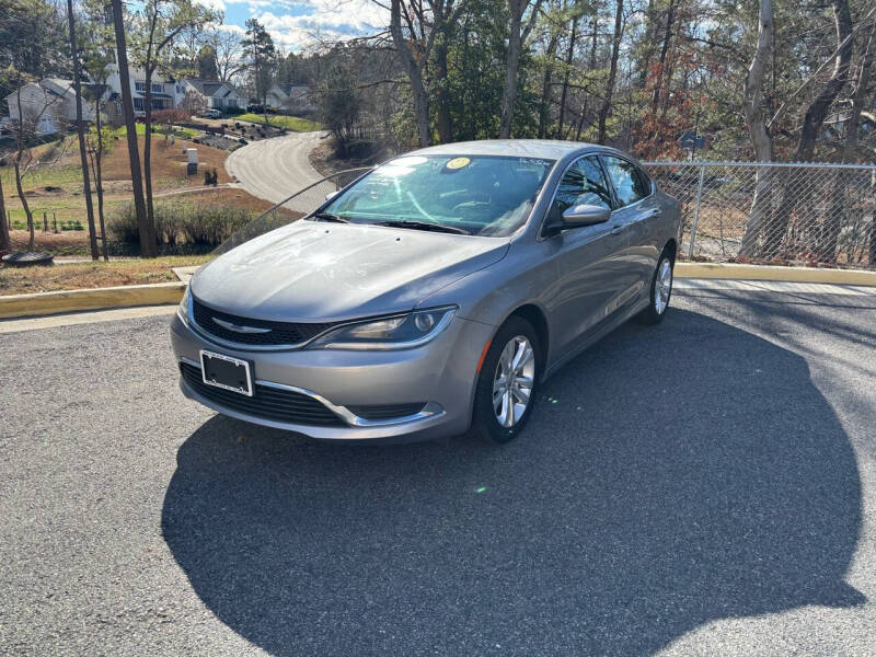 2015 Chrysler 200 for sale at Paul Wallace Inc Auto Sales in Chester VA