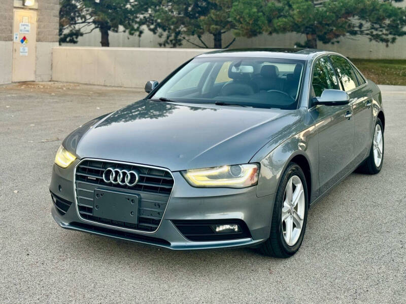 Used 2013 Audi A4 Premium with VIN WAUBFAFL7DN011887 for sale in Carol Stream, IL