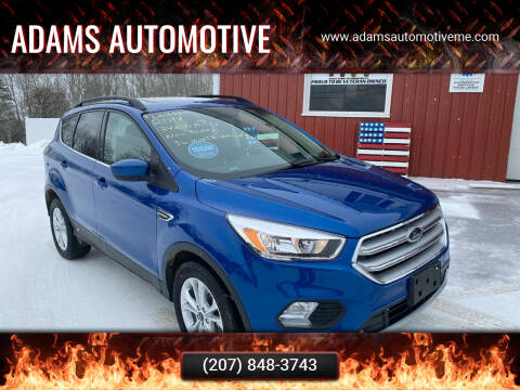 2018 Ford Escape for sale at Adams Automotive in Hermon ME