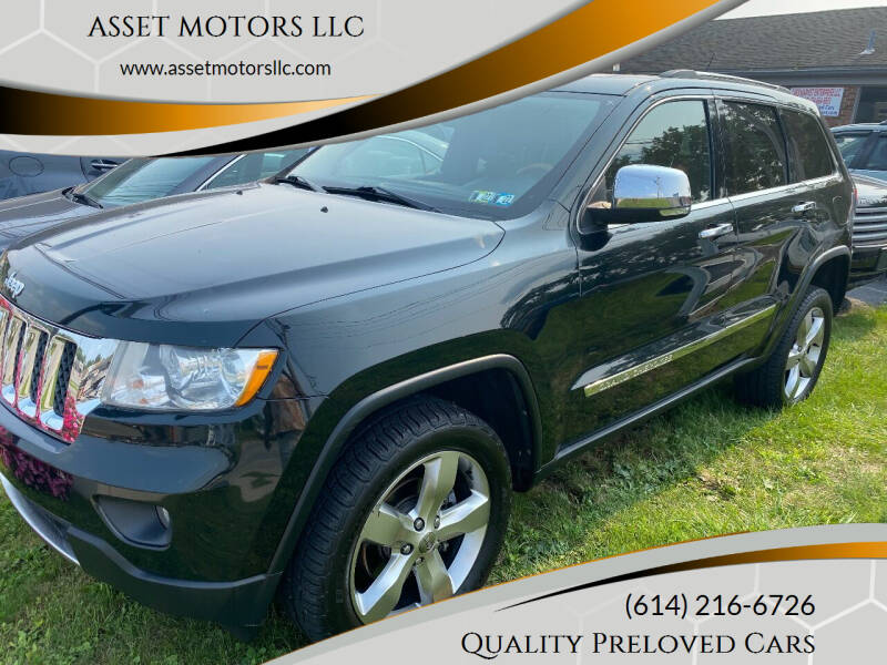 2012 Jeep Grand Cherokee for sale at ASSET MOTORS LLC in Westerville OH