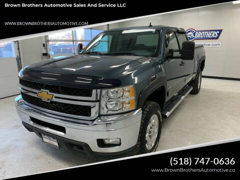 2014 Chevrolet Silverado 2500HD for sale at Brown Brothers Automotive Sales And Service LLC in Hudson Falls NY