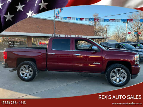 2017 Chevrolet Silverado 1500 for sale at Rex's Auto Sales in Junction City KS