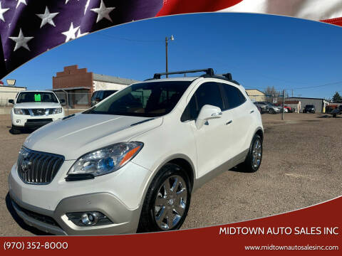 2014 Buick Encore for sale at MIDTOWN AUTO SALES INC in Greeley CO