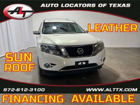 2014 Nissan Pathfinder for sale at AUTO LOCATORS OF TEXAS in Plano TX