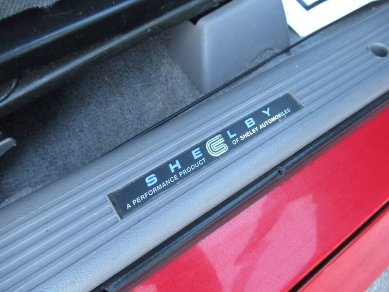 1989 Dodge Shadow Shelby CSX