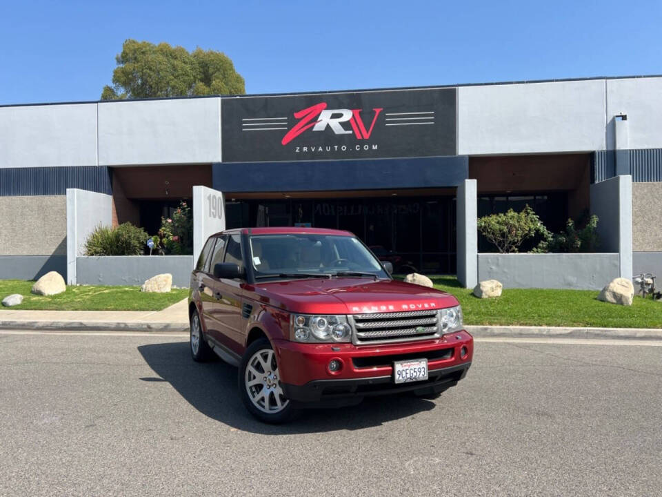 2008 Land Rover Range Rover Sport for sale at ZRV AUTO INC in Brea, CA