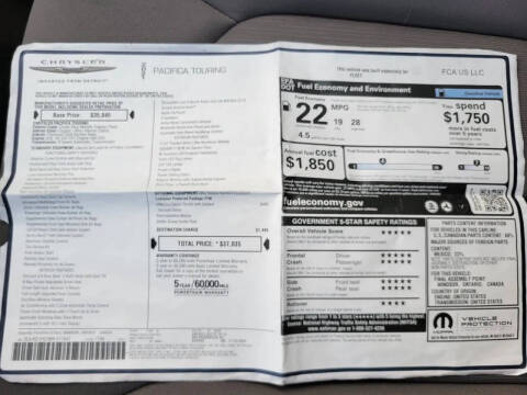 2021 Chrysler Pacifica Touring