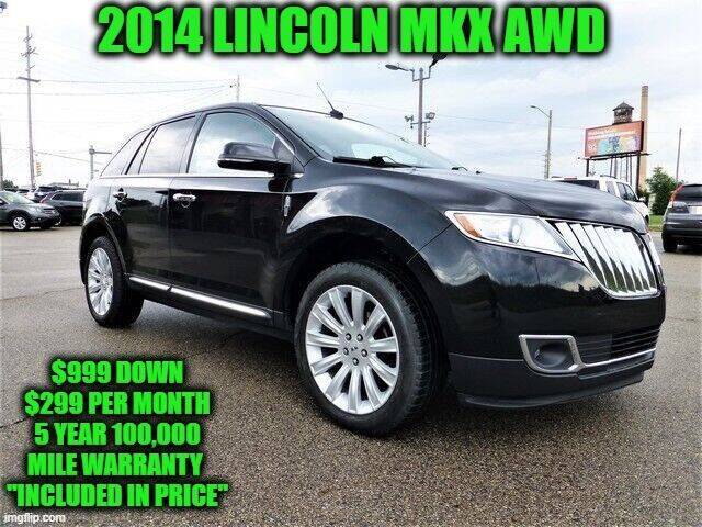 2014 Lincoln MKX for sale at D&D Auto Sales, LLC in Rowley MA