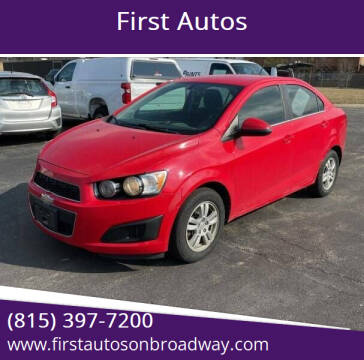 2014 Chevrolet Sonic for sale at First  Autos in Rockford IL