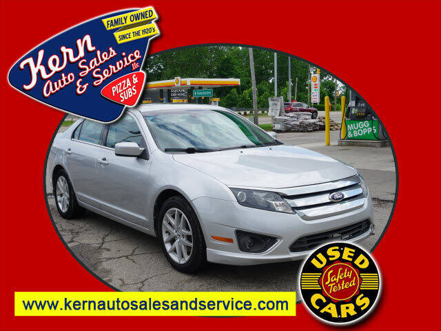 2012 Ford Fusion for sale at Kern Auto Sales & Service LLC in Chelsea MI
