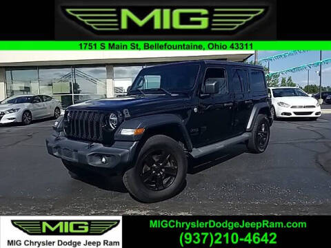 2020 Jeep Wrangler Unlimited for sale at MIG Chrysler Dodge Jeep Ram in Bellefontaine OH