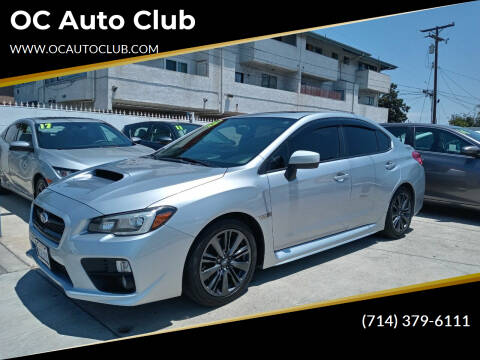 2015 Subaru WRX for sale at OC Auto Club in Midway City CA