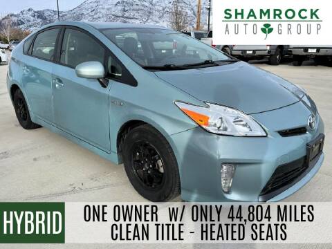 2014 Toyota Prius for sale at Shamrock Group LLC #1 - Sedan / Wagon in Pleasant Grove UT
