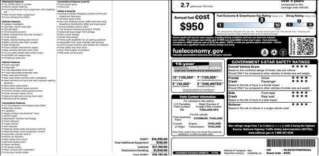2022 Mitsubishi Mirage G4 LE