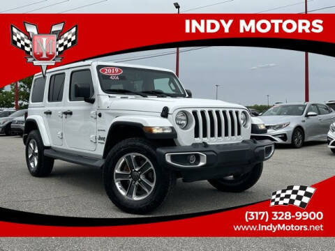 2019 Jeep Wrangler Unlimited for sale at Indy Motors Inc in Indianapolis IN