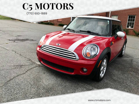 2008 MINI Cooper for sale at C5 Motors in Marietta GA
