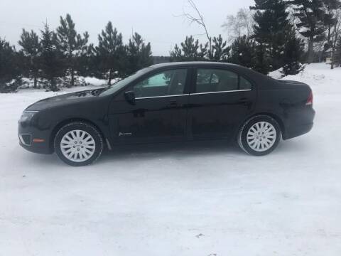 2010 Ford Fusion Hybrid for sale at BLAESER AUTO LLC in Chippewa Falls WI