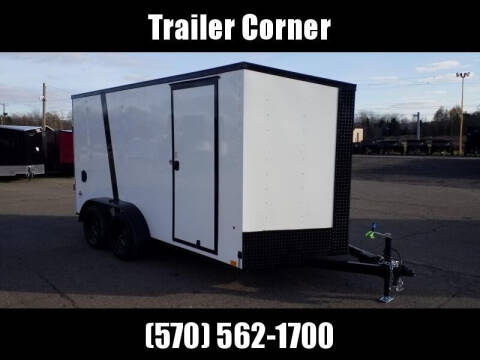 Look Trailers STLC 7X14 EXT HEIGHT - BLACKED