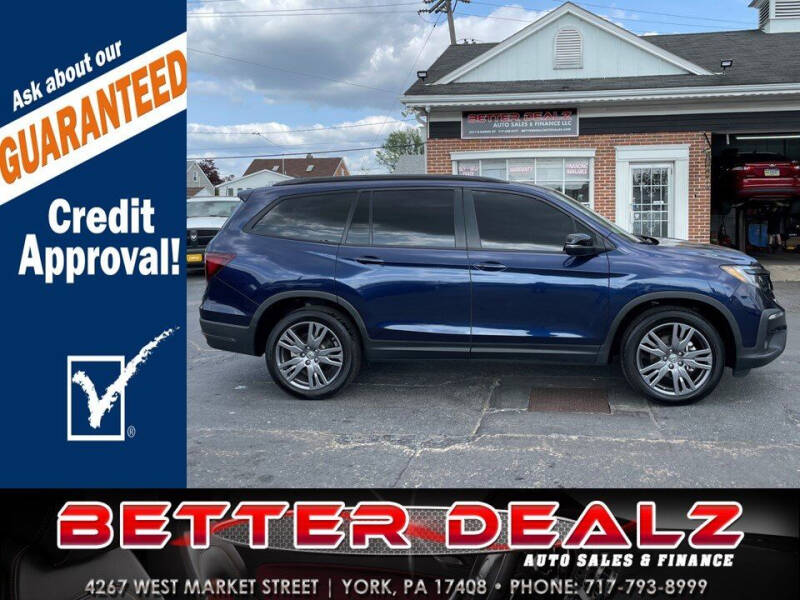 2022 Honda Pilot for sale at Better Dealz Auto Sales & Finance in York PA