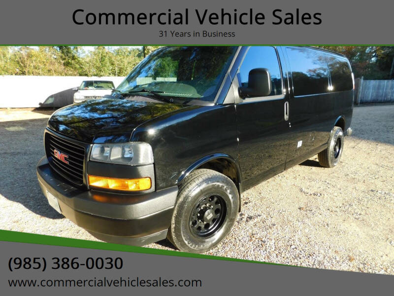 2019 GMC Savana for sale at Commercial Vehicle Sales - Cargo Vans in Ponchatoula LA