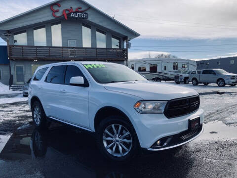 2016 Dodge Durango for sale at Epic Auto in Idaho Falls ID