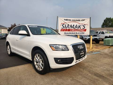 2012 Audi Q5 for sale at Siamak's Car Company llc in Woodburn OR