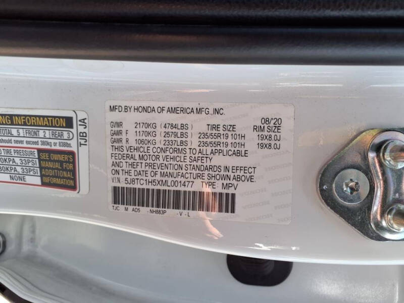 2021 Acura RDX w/Tech