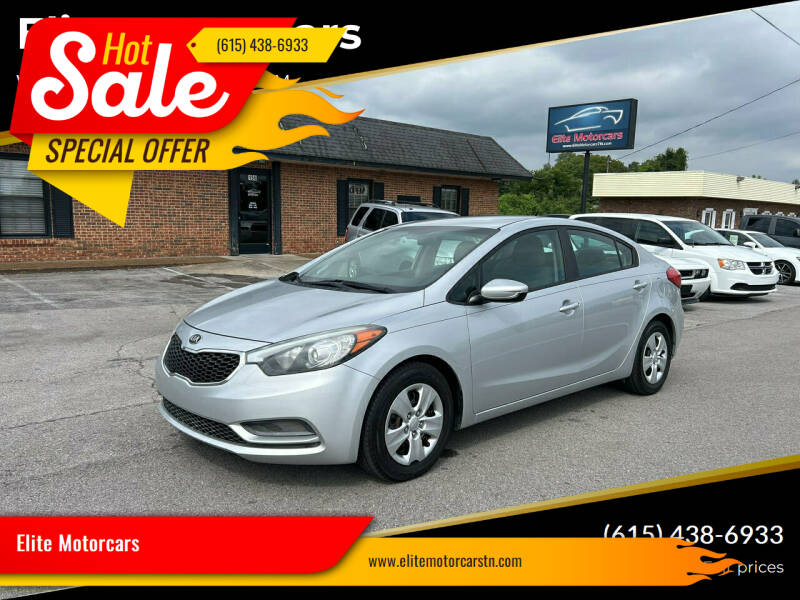 2015 Kia Forte for sale at Elite Motorcars in Smyrna TN