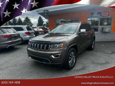 2017 Jeep Grand Cherokee for sale at Lehigh Valley Truck n Auto LLC. in Schnecksville PA