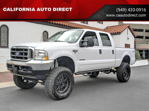 2002 Ford F-350 Super Duty for sale at CALIFORNIA AUTO DIRECT in Costa Mesa CA