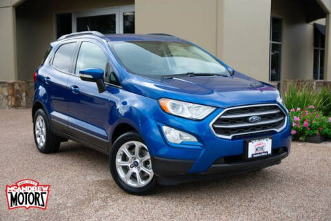 2018 Ford EcoSport for sale at Mcandrew Motors in Arlington TX