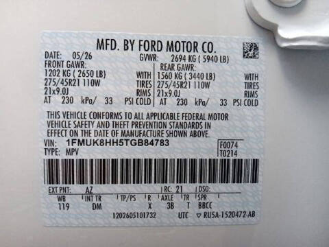 2026 Ford Explorer Platinum