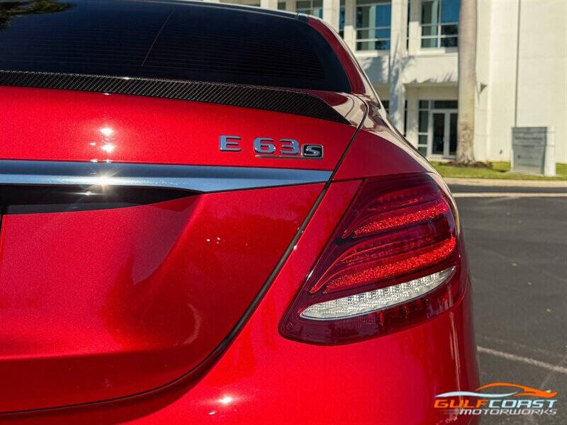 2018 Mercedes-Benz E-Class AMG E 63 S