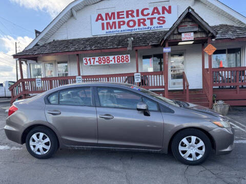 2012 Honda Civic for sale at American Imports INC in Indianapolis IN