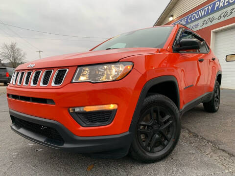 2018 Jeep Compass for sale at Ritchie County Preowned Autos in Harrisville WV