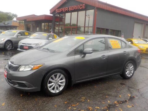 2012 Honda Civic for sale at SJ's Super Service - Milwaukee in Milwaukee WI