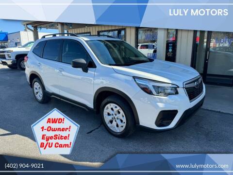 2021 Subaru Forester for sale at Luly Motors in Lincoln NE