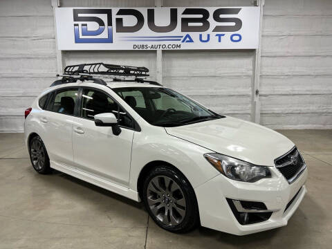 2015 Subaru Impreza for sale at DUBS AUTO LLC in Clearfield UT