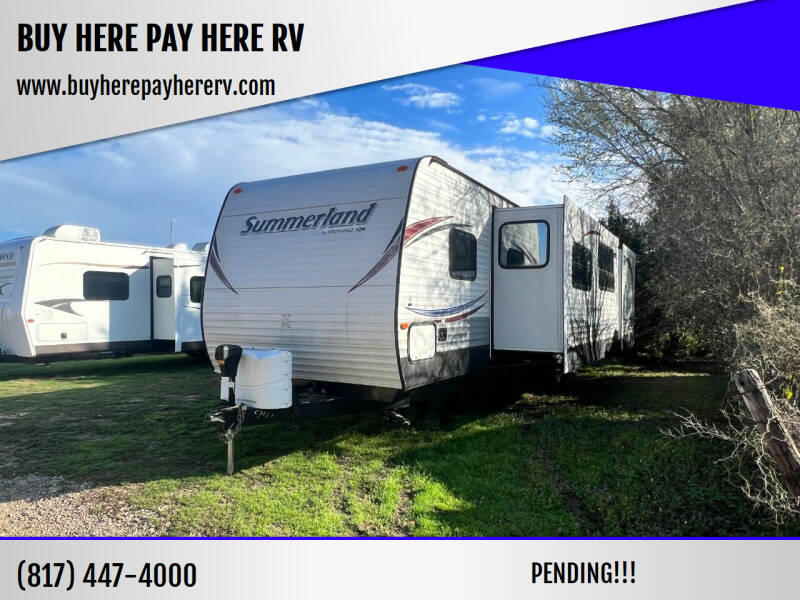 2015 Keystone Summerland 3030BH for sale at BUY HERE PAY HERE RV in Burleson TX