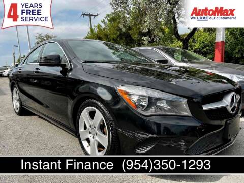 2017 Mercedes-Benz CLA for sale at Auto Max in Hollywood FL