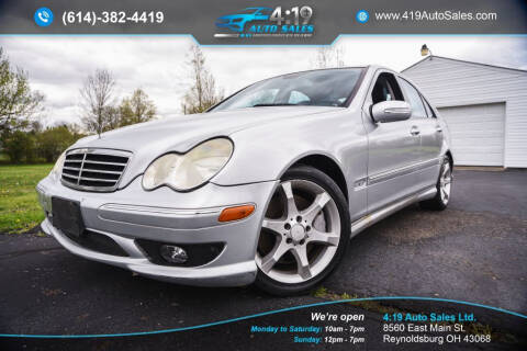2007 Mercedes-Benz C-Class for sale at 4:19 Auto Sales LTD in Reynoldsburg OH