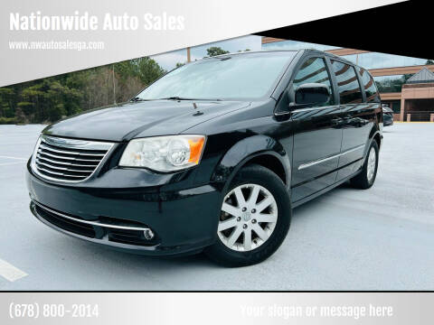 2013 Chrysler Town and Country for sale at Nationwide Auto Sales in Marietta GA