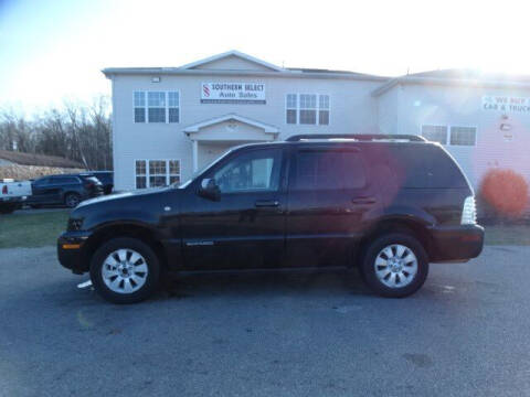 2010 Mercury Mountaineer for sale at SOUTHERN SELECT AUTO SALES in Medina OH