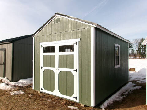 10 x 16 utility  w/8 ft walls